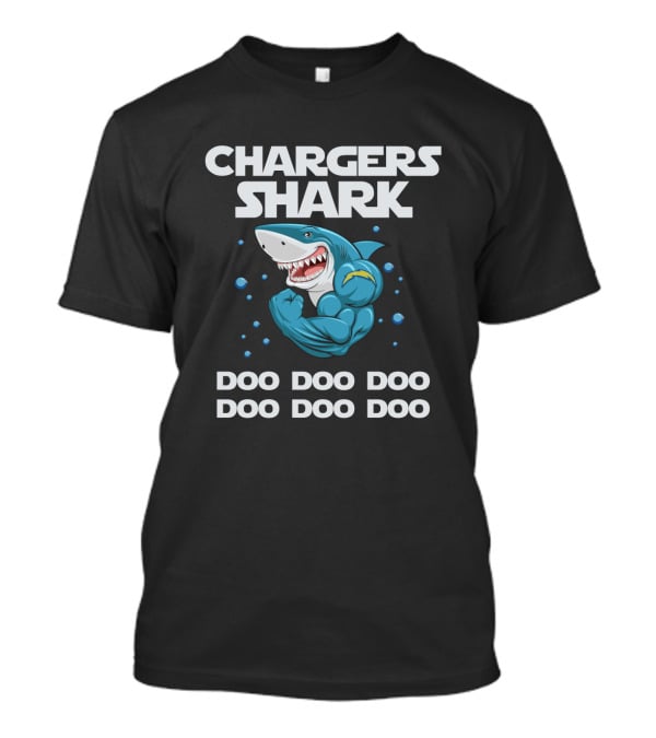 Chargers Shark Doo Doo Doo Nfl T-Shirt