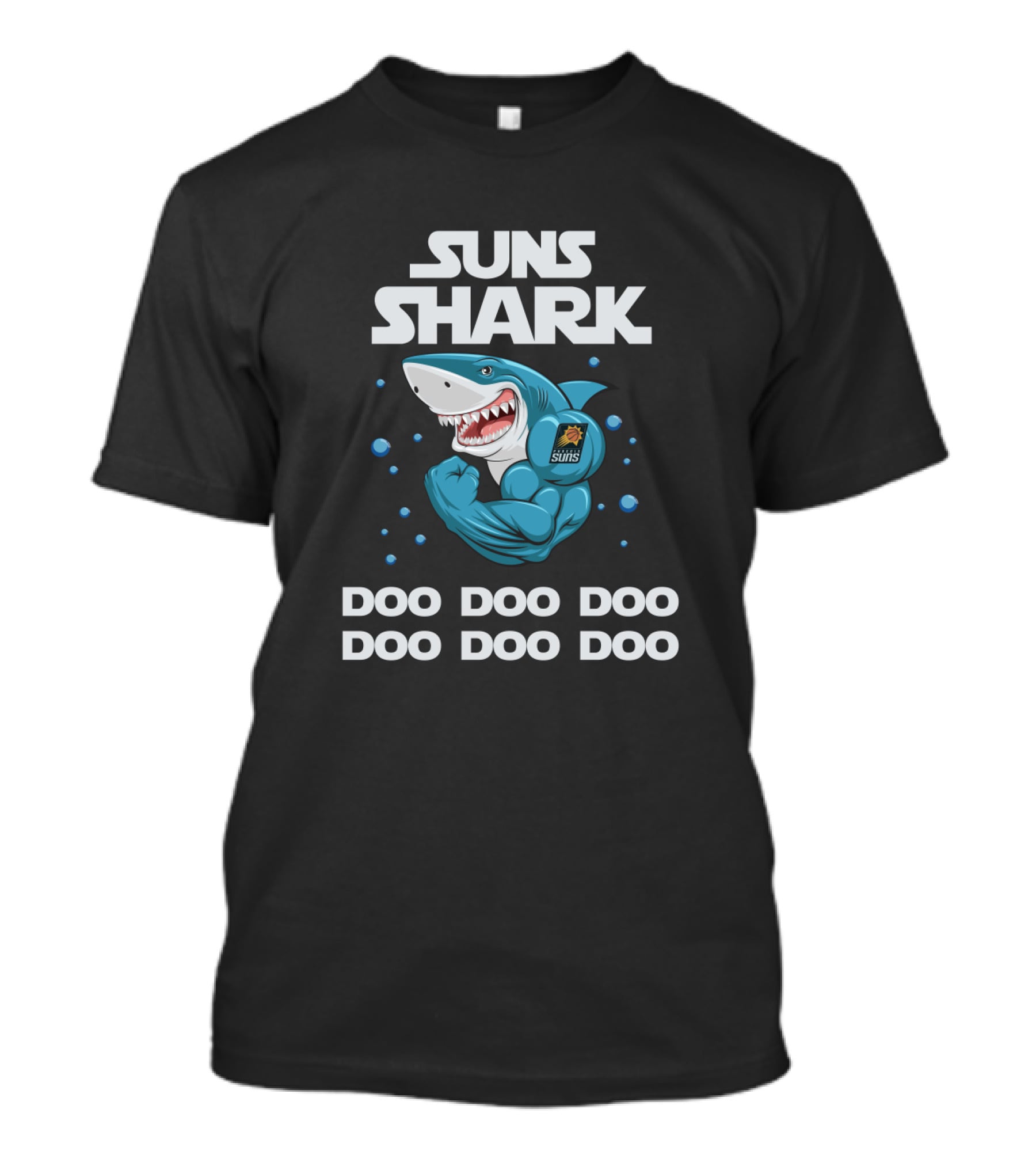 Suns Shark Doo Doo Doo Phoenix Basketball T-Shirt