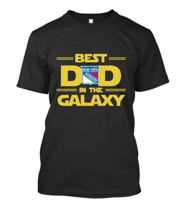 Best New York Rangers Dad In The Galaxy T-Shirt