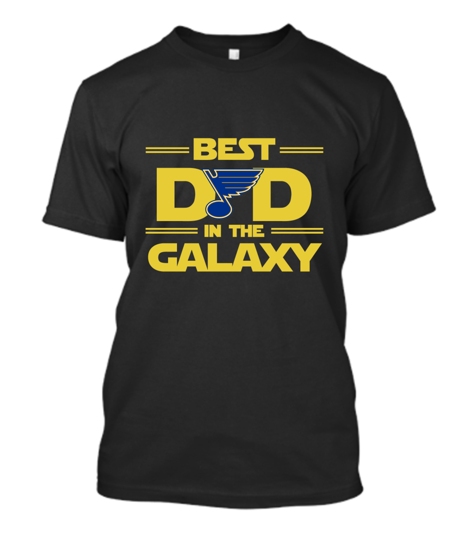 Best Dad In The Galaxy St. Louis Blues T-Shirt