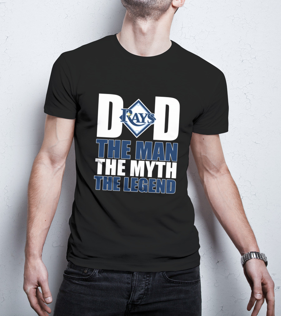 Rays Dad The Man The Myth The Legend Tampa Bay T-Shirt