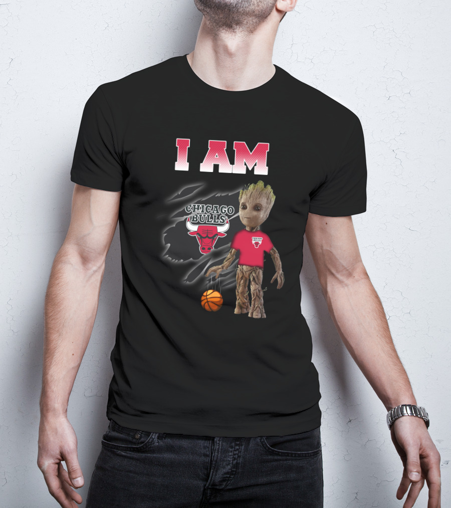 I'm Chicago Bulls Groot Basketball Fan T-Shirt