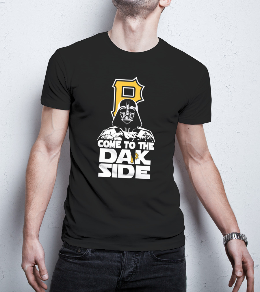 Darth Vader Come To The Dark Side Pittsburgh Pirates Fans T-Shirt