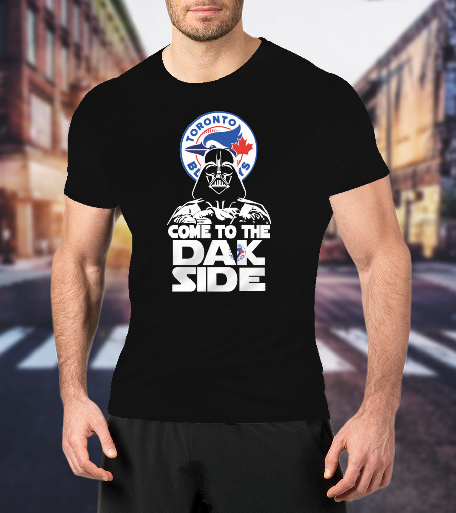 Toronto Blue Jays Darth Vader Come To The Dark Side T-Shirt