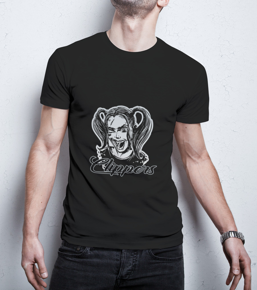 La La Land Clippers Harley Quinn Fans T-Shirt