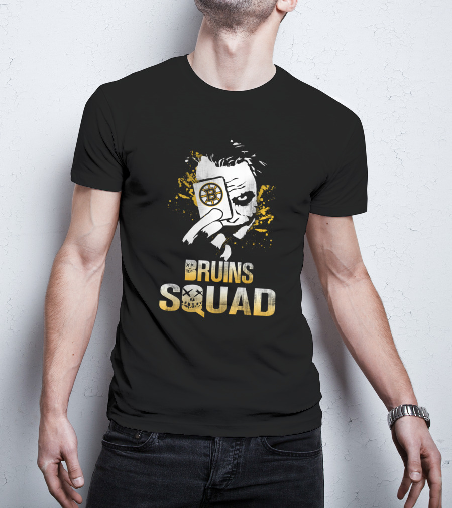 Bruins Squad Joker Card Boston Bruins Fans T-Shirt