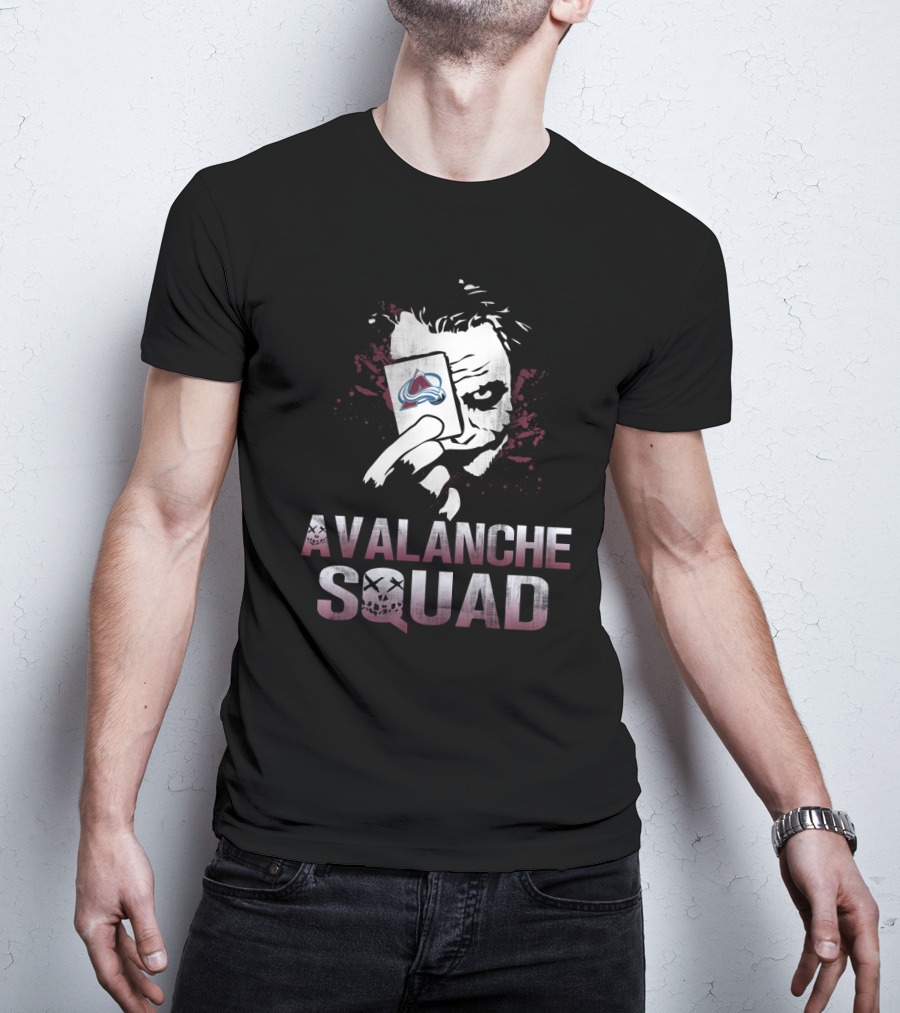 Avalanche Squad Joker Colorado Avalanche Fans T-Shirt