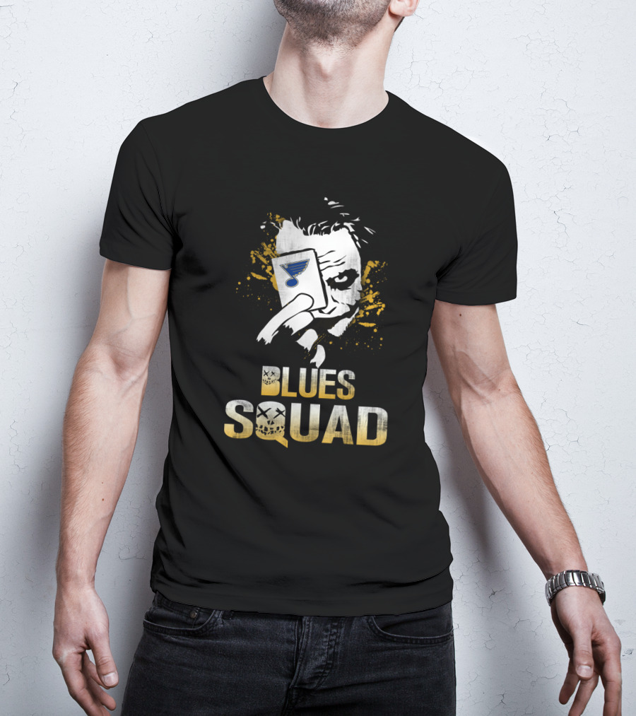 Blues Squad Joker St. Louis Fans T-Shirt