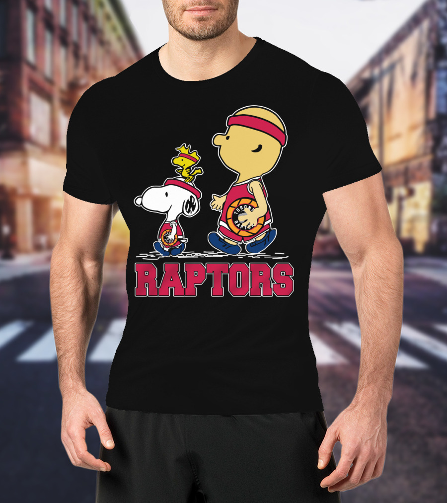 Snoopy Toronto Raptors Woodstock Raptor Fans T-Shirt