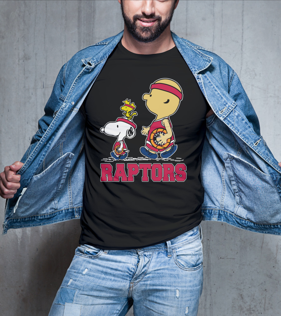 Snoopy Toronto Raptors Woodstock Raptor Fans T-Shirt