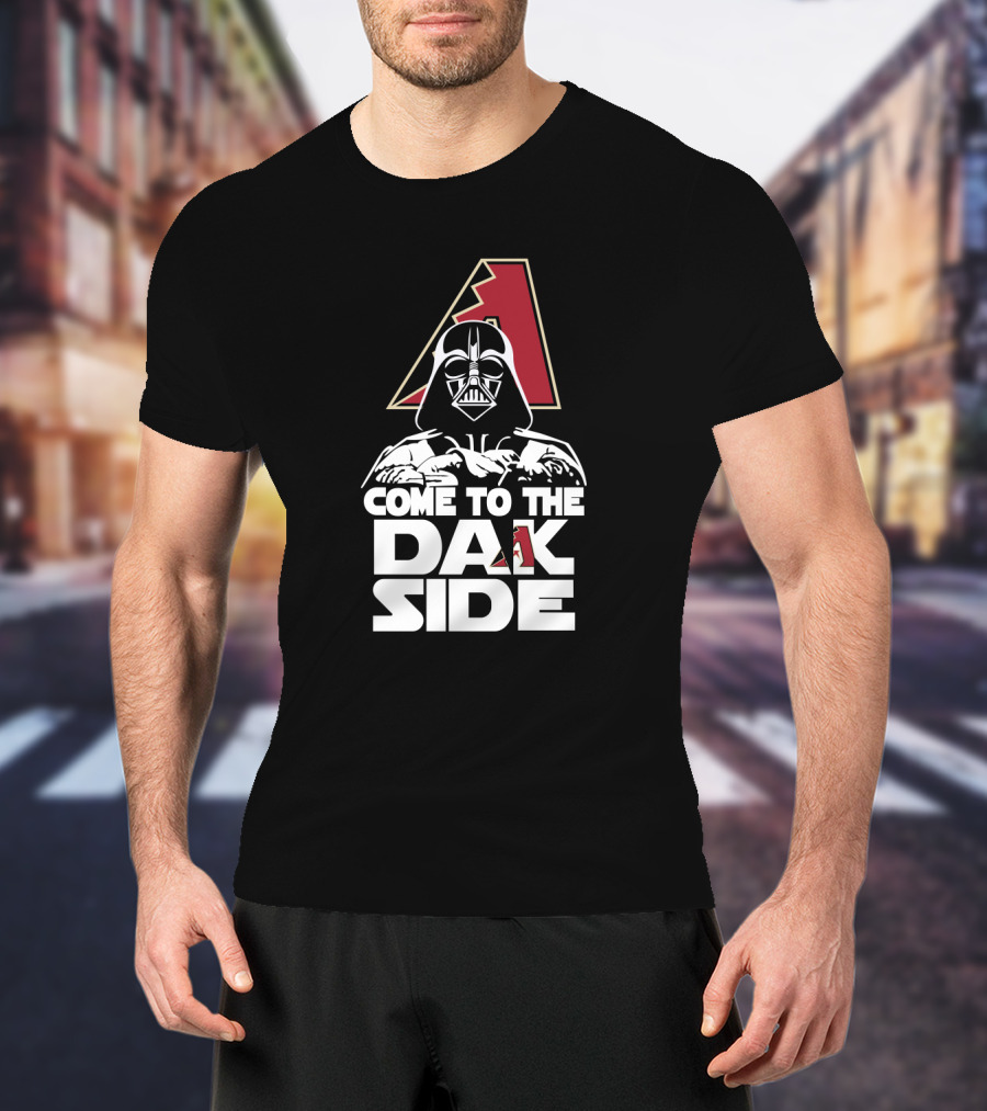Darth Vader Come To The Dark Side Arizona Diamondbacks T-Shirt