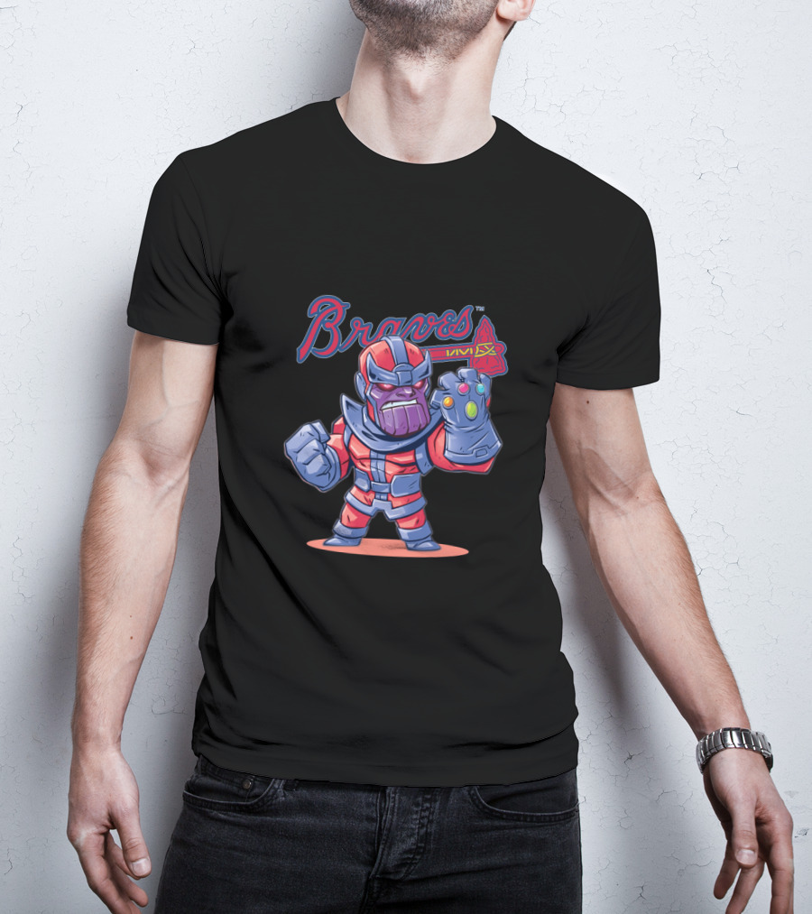 Braves Thanos Mashup Marvel Atlanta T-Shirt