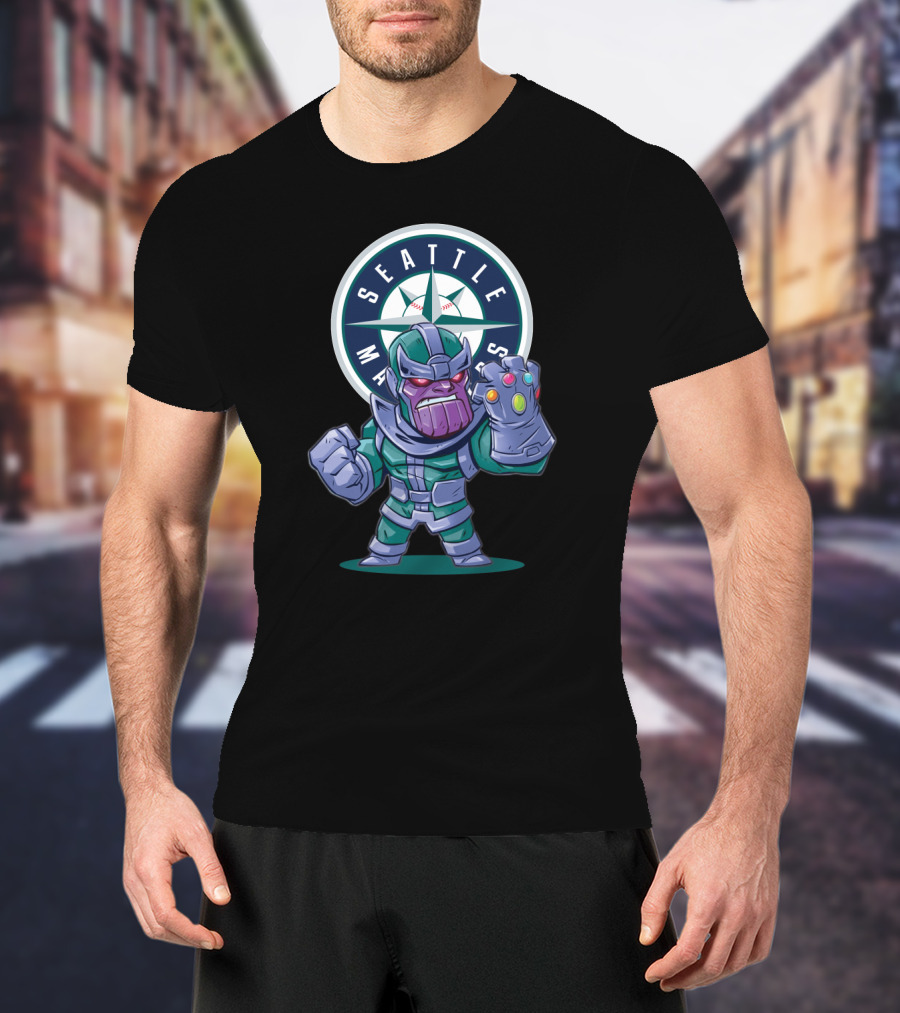 Seattle Mariners Thanos Mashup T-Shirt