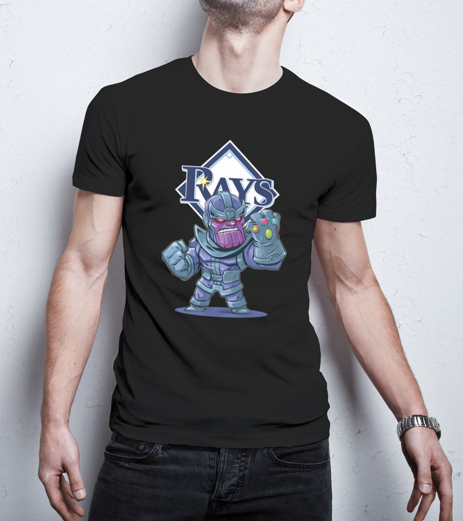 Rays Thanos Tampa Bay Fans Infinity Gauntlet T-Shirt