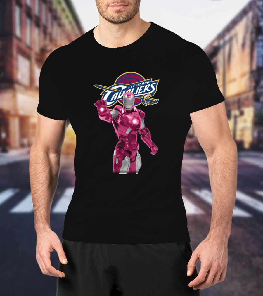 Cleveland Cavaliers Iron Man Basketball Crossover For Fans T-Shirt