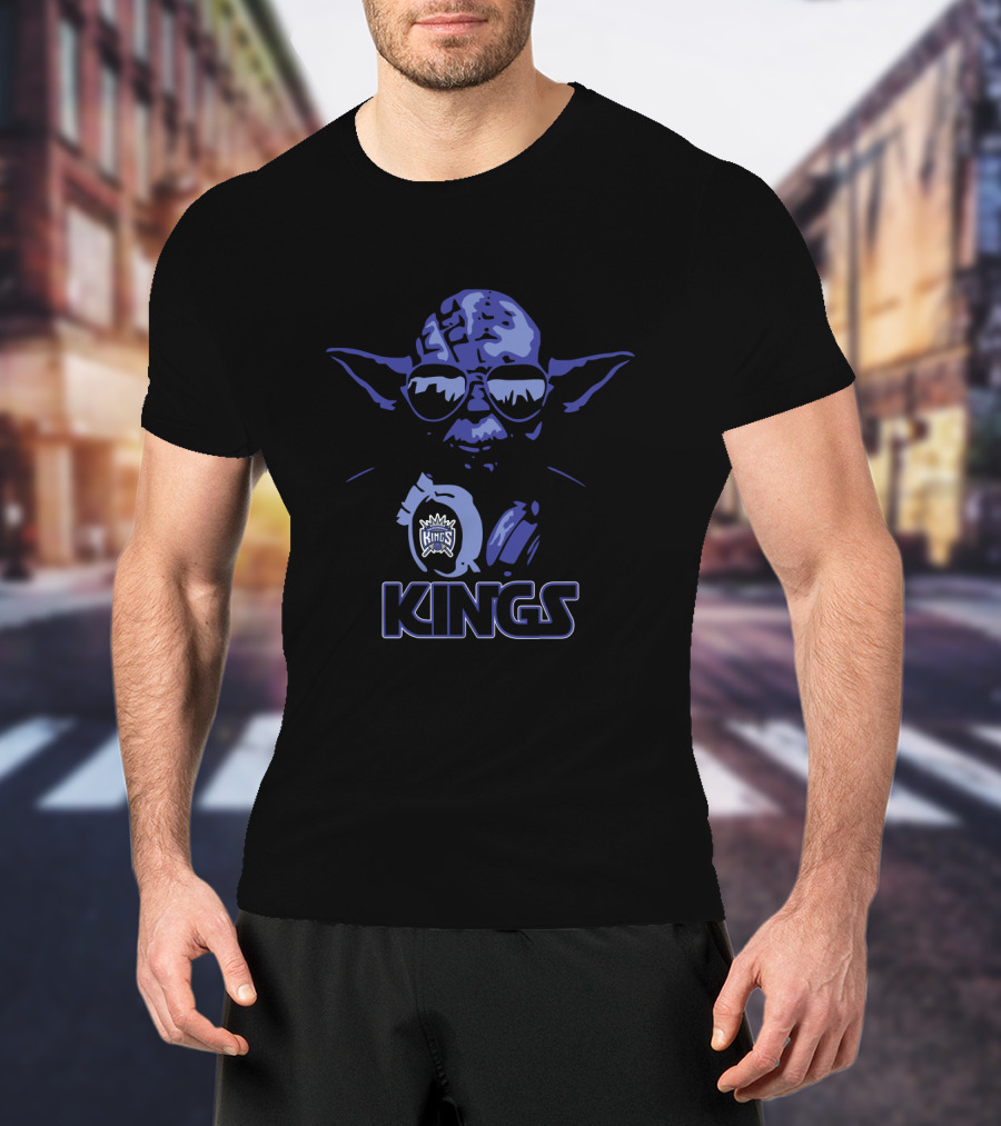Yoda Kings Sacramento Star Wars Fans T-Shirt