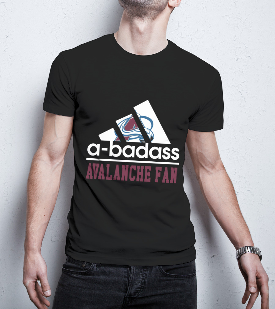 Colorado Avalanche A-Badass Avalanche Fan T-Shirt
