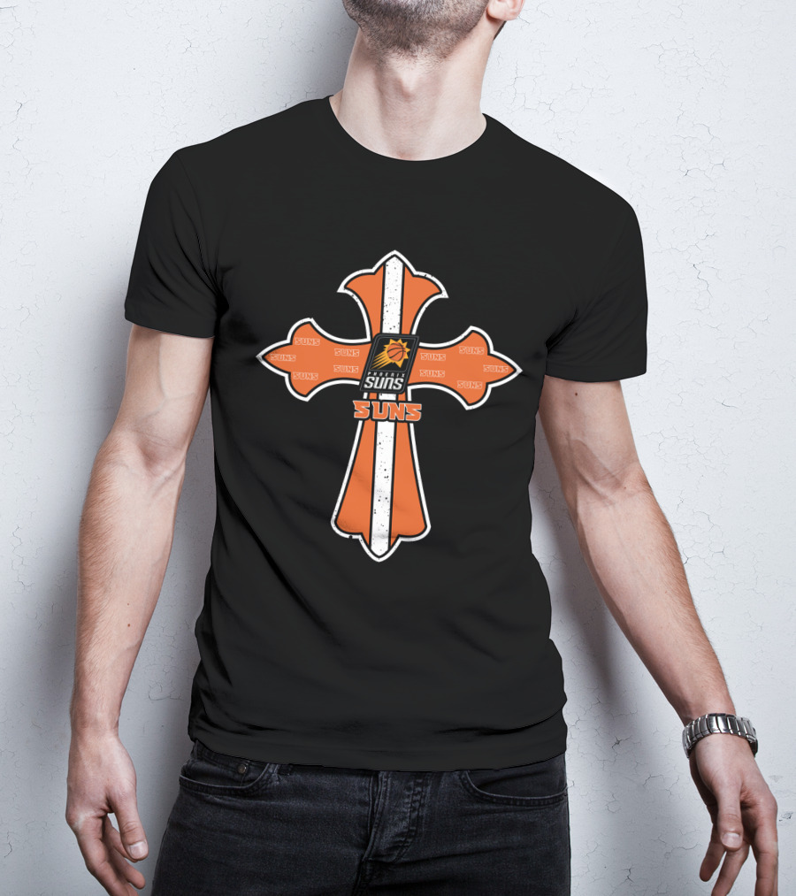 Phoenix Suns Cross Christian Faith Fans T-Shirt