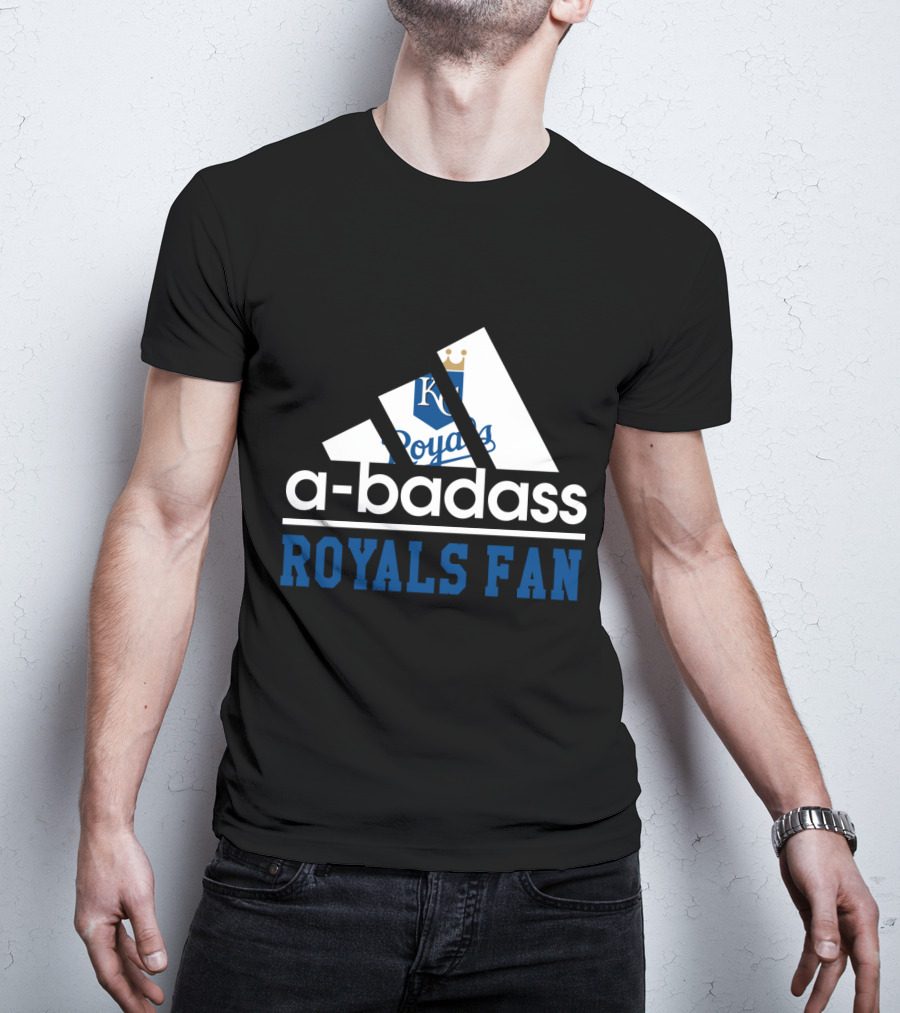 A-Badass Kansas City Royals Fan Kc Royals T-Shirt