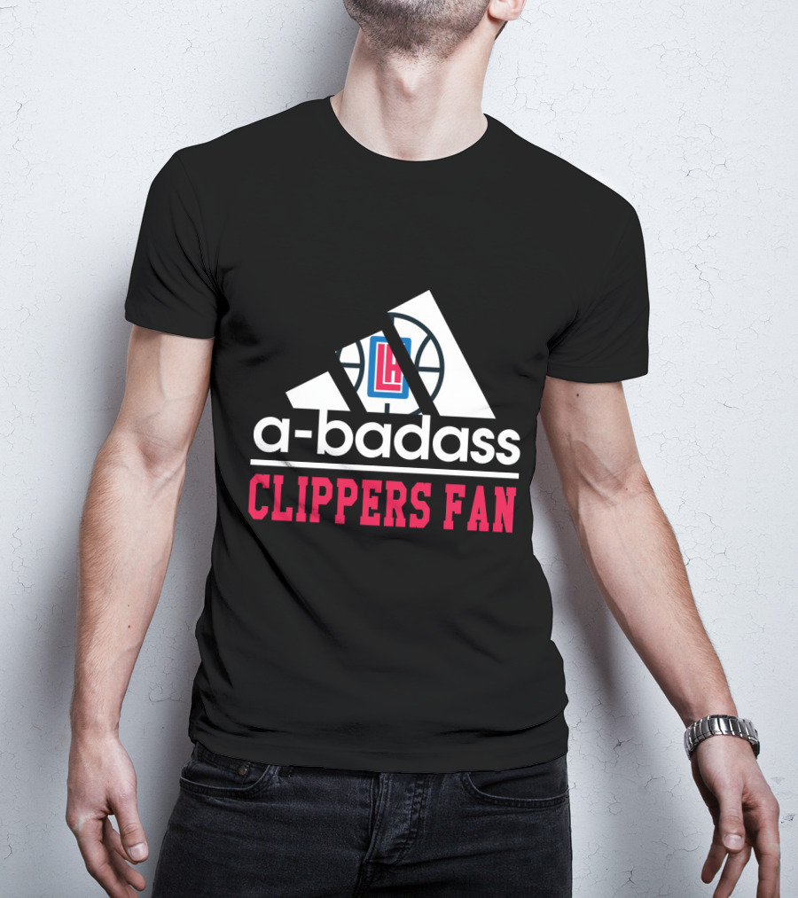 A-Badass Clippers Fan T-Shirt