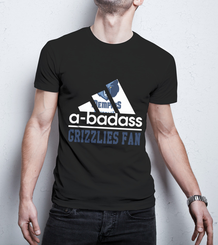 Memphis Grizzlies A-Badass Grizzlies Fan T-Shirt