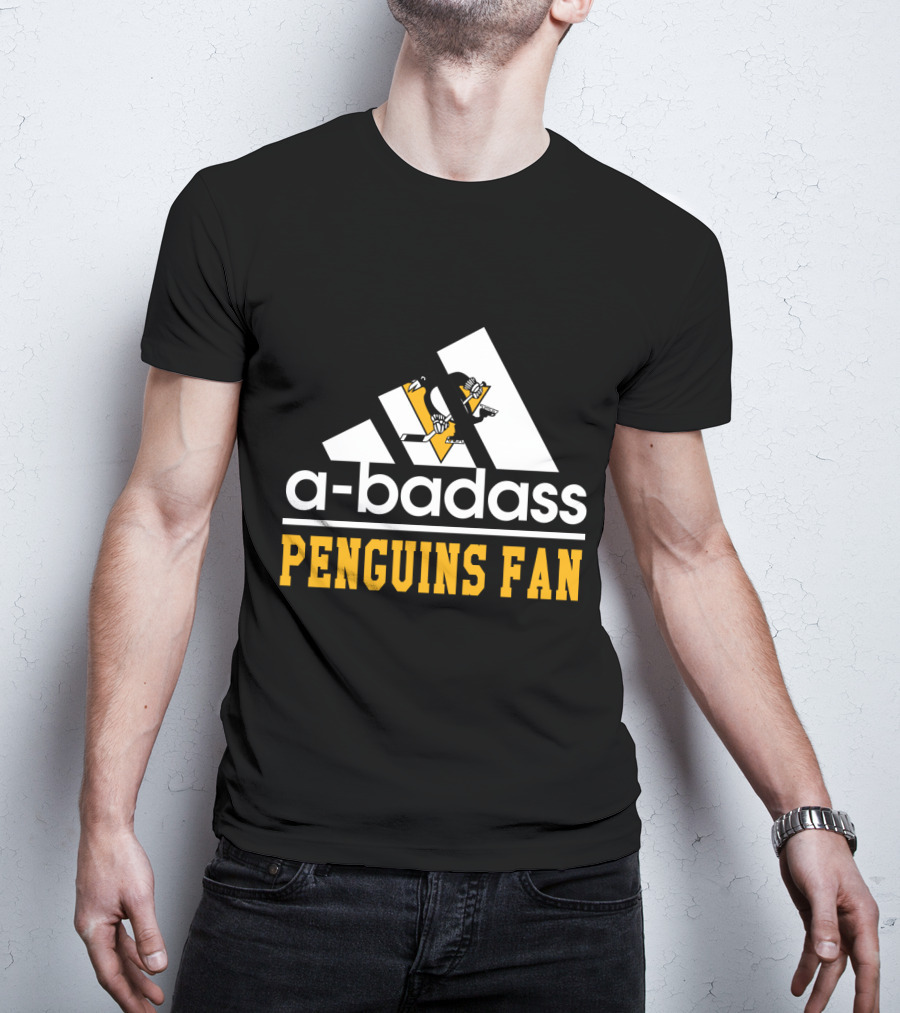 Pittsburgh Penguins Fan A-Badass T-Shirt