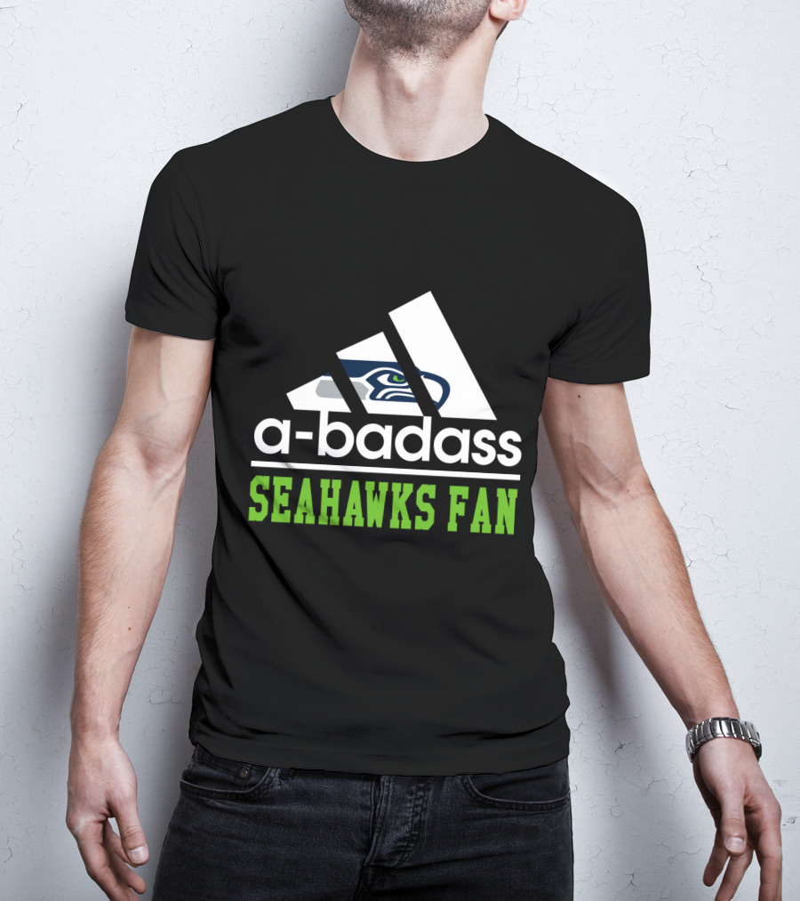 A-Badass Seahawks Fan T-Shirt