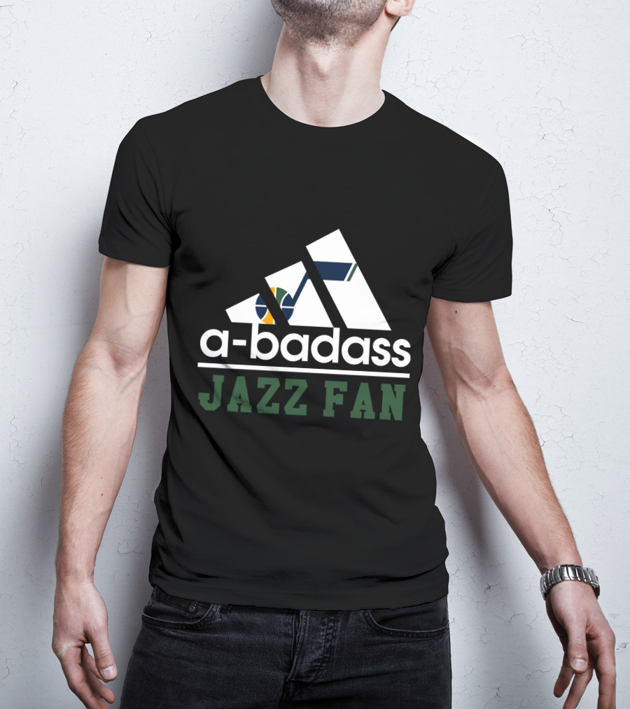 A-Badass Jazz Fan Utah Jazz T-Shirt