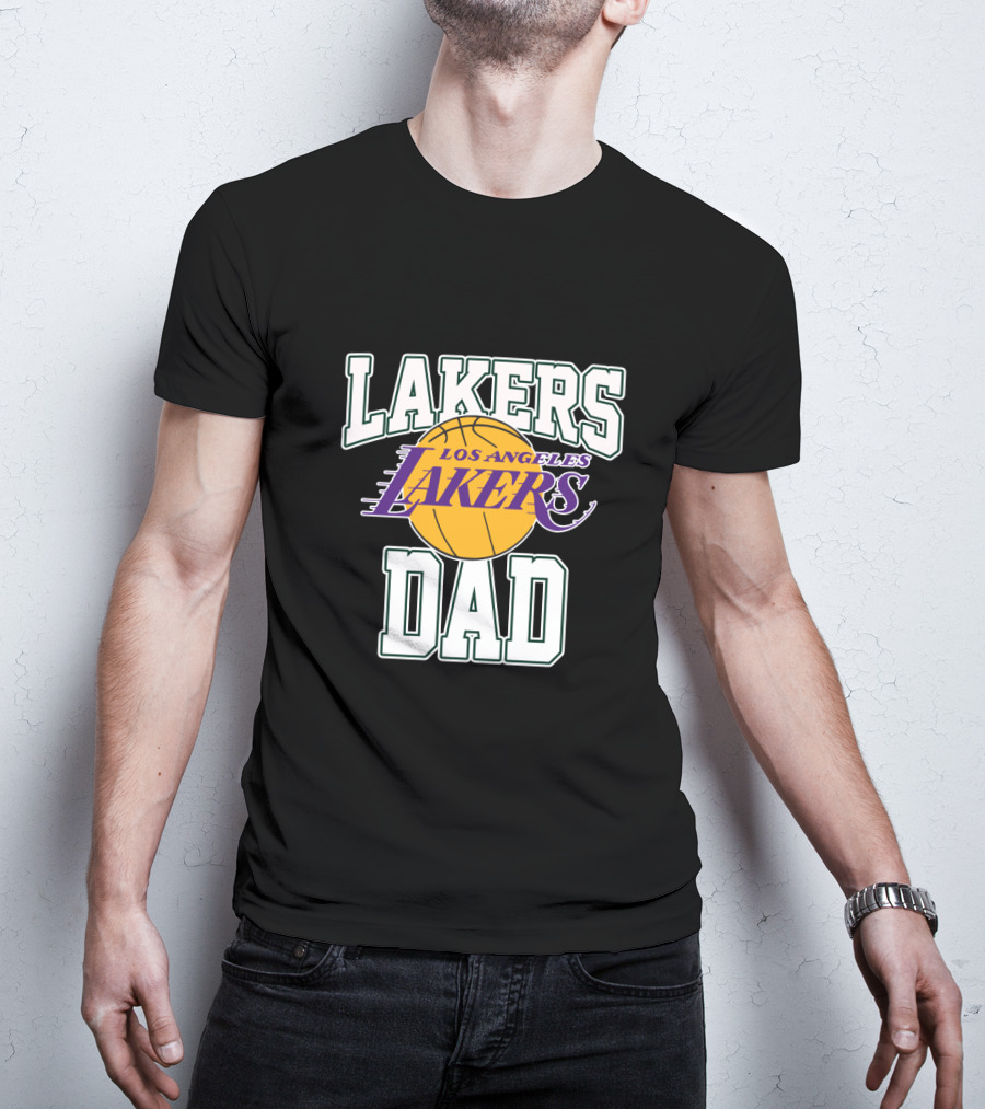 Los Angeles Lakers Best Dad Father's Day T-Shirt