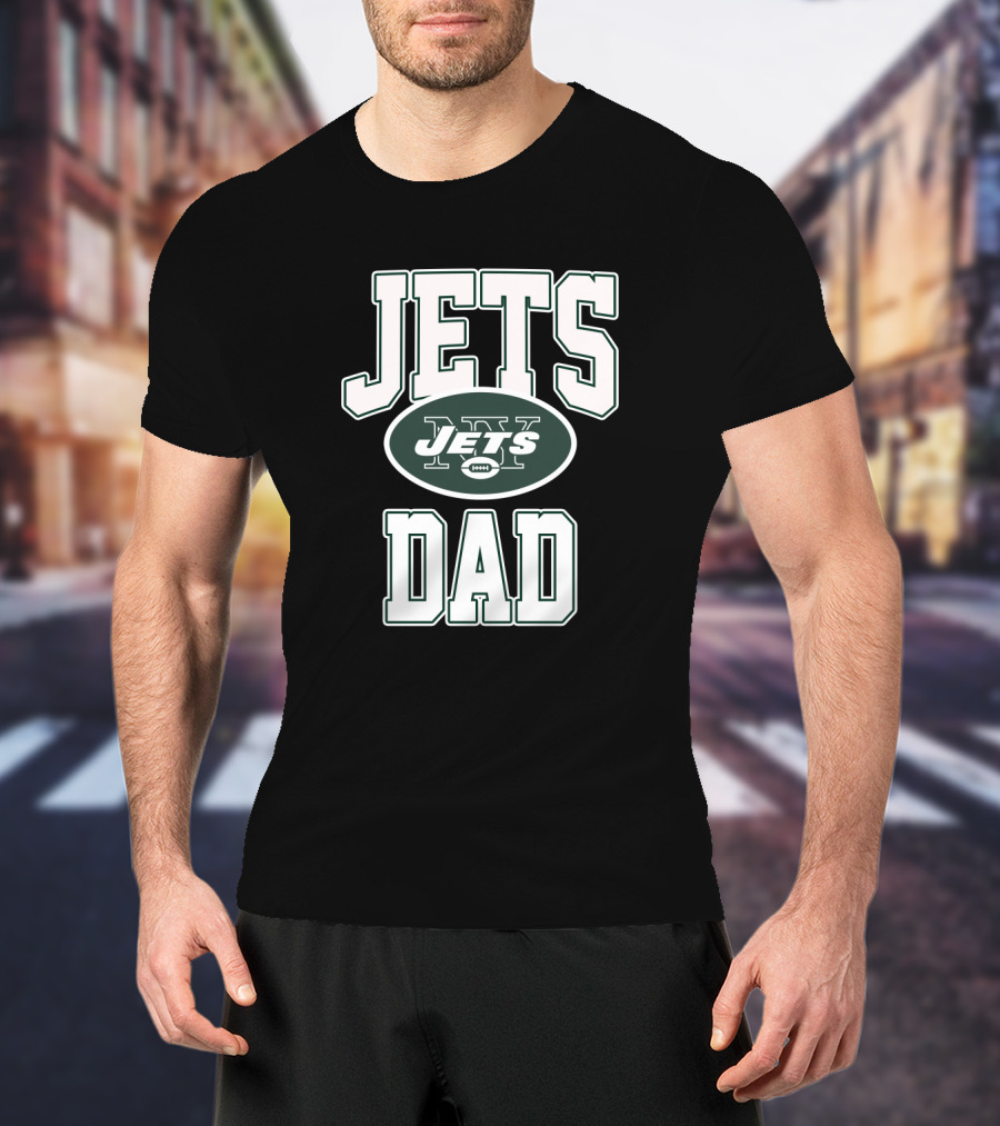 New York Jets Dad Father's Day Celebration T-Shirt