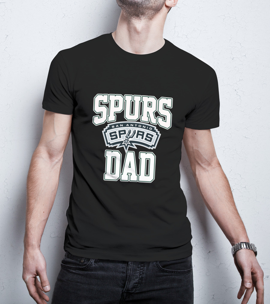 San Antonio Spurs Dad Father's Day Gift Idea T-Shirt