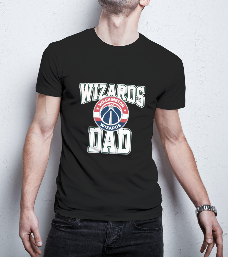 Washington Wizards Dad Father's Day Gift Nba Fan T-Shirt