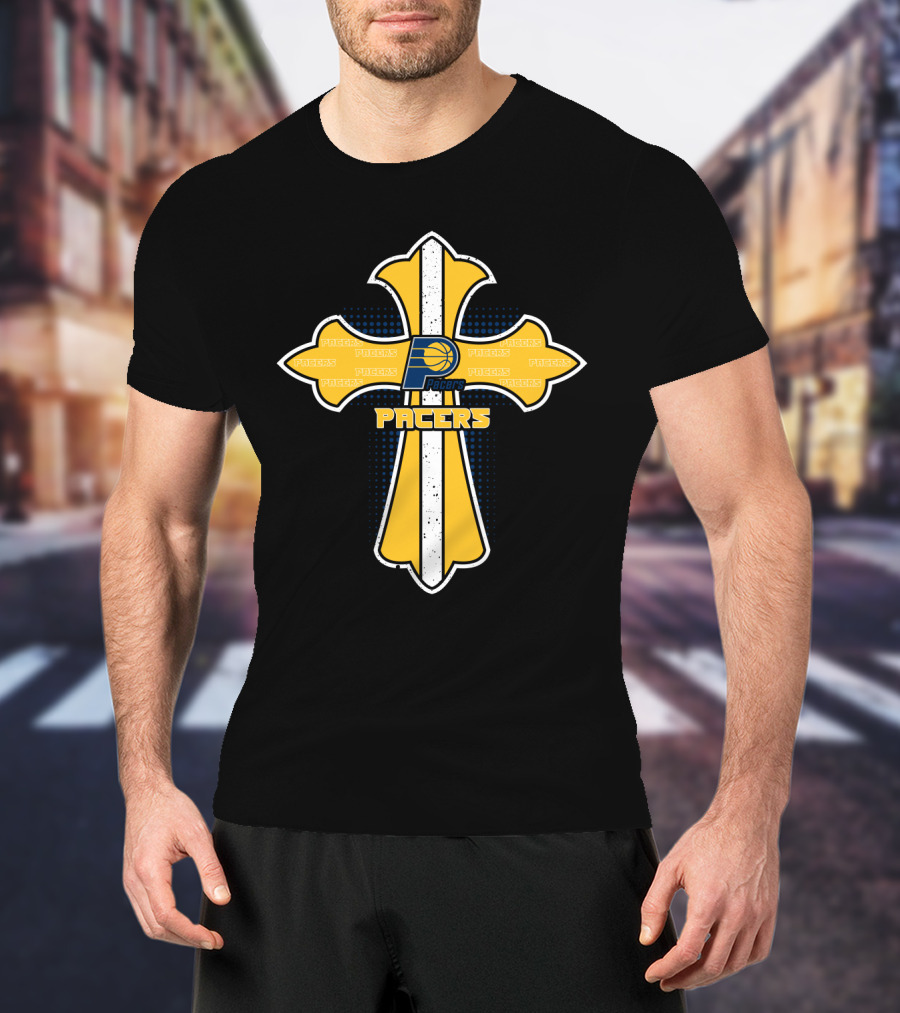Cross Pacers Fans Basketball Jesus T-Shirt