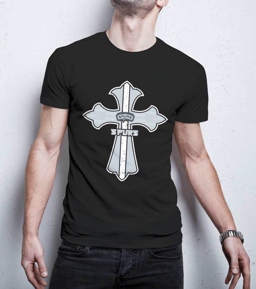 Spurs Cross For Jesus San Antonio Fans T-Shirt