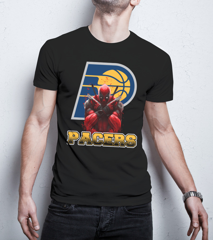 Indiana Pacers Deadpool Crossover For Fans T-Shirt