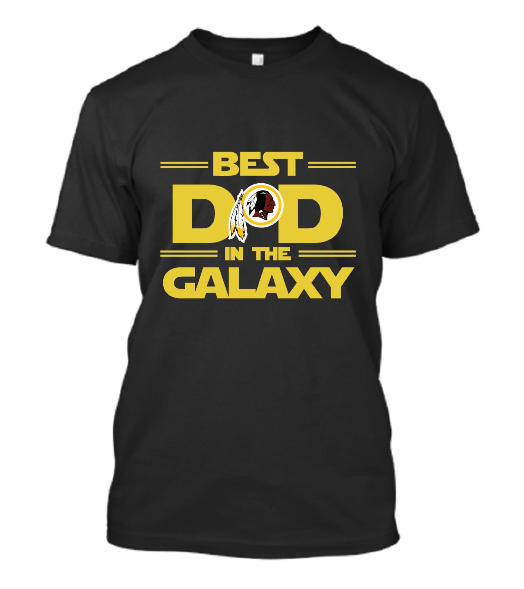 Best Dad In The Galaxy Washington Redskins T-Shirt