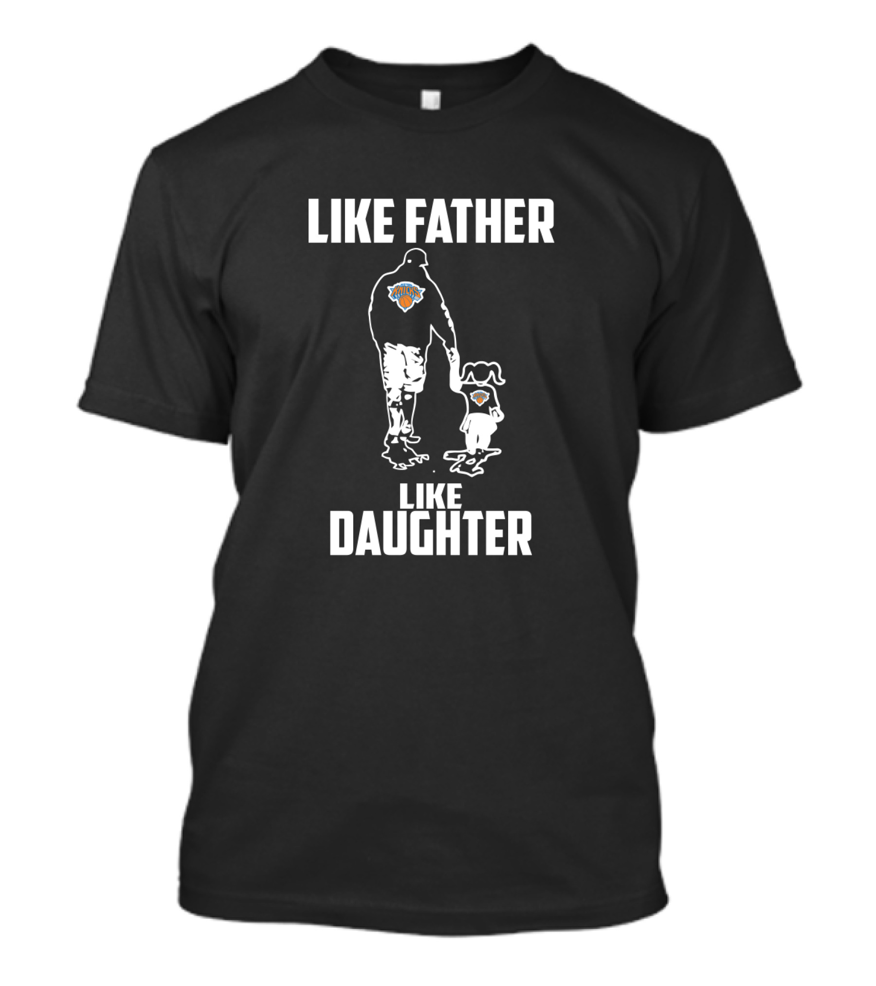 New York Knicks Like Father Like Daughter Basketball Bond T-Shirt