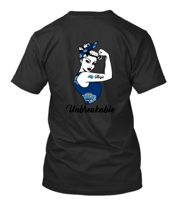 Orlando Magic Unbreakable Strong Girl T-Shirt
