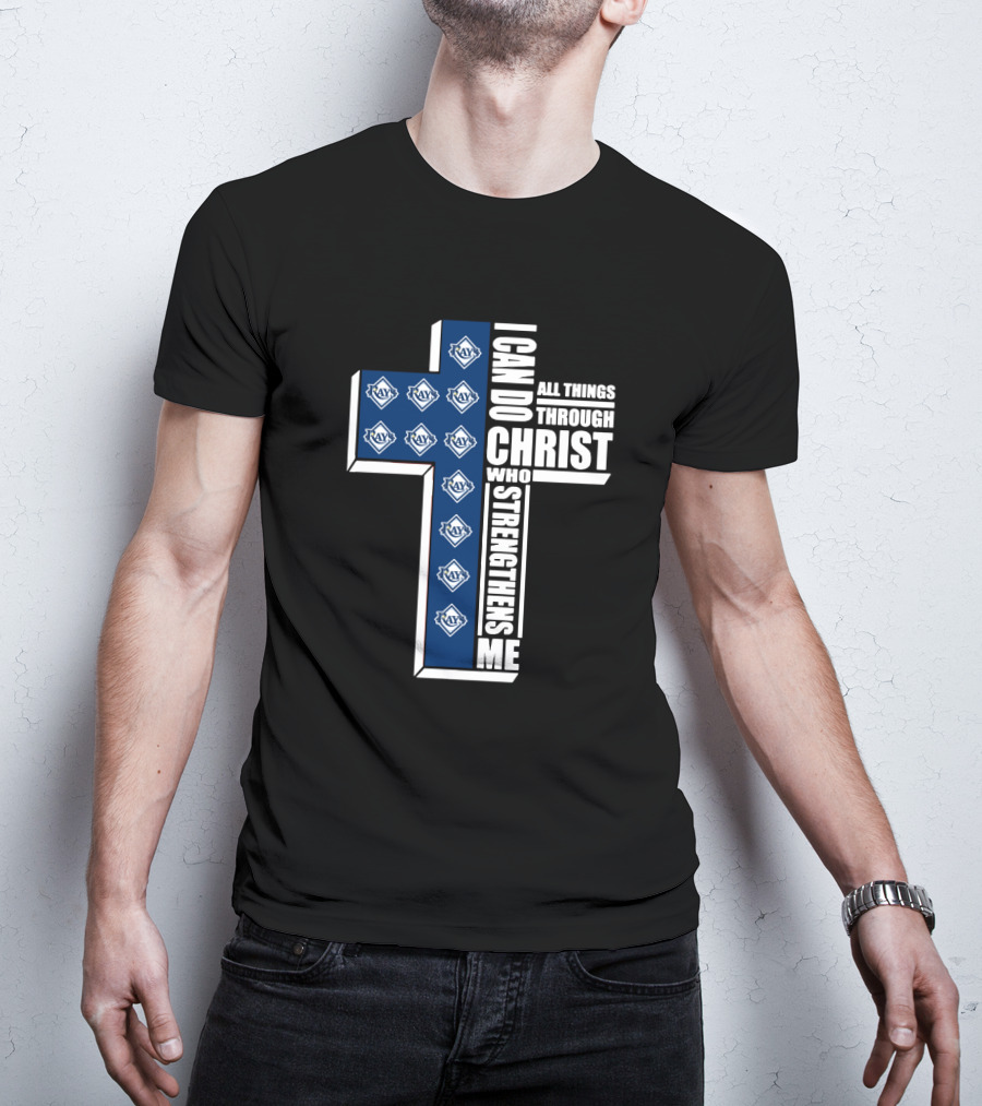 Rays I Can Do All Things Through Christ Who Strengthens Me T-Shirt