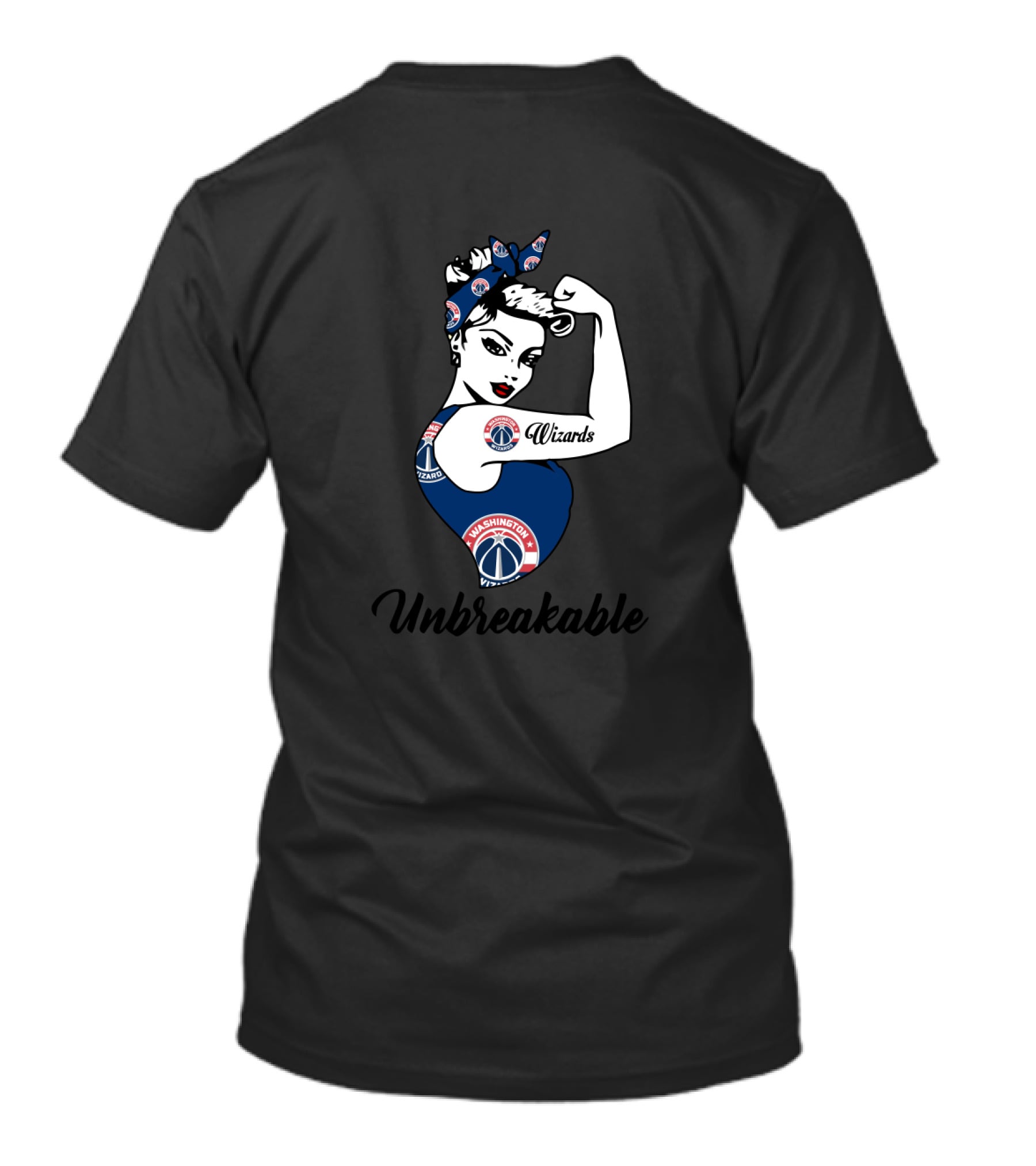 Washington Wizards Unbreakable Strong Girl T-Shirt