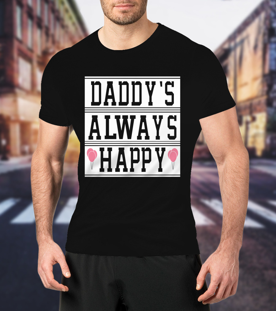 Daddy's Always Happy Balloons Gordon Hayward T-Shirt