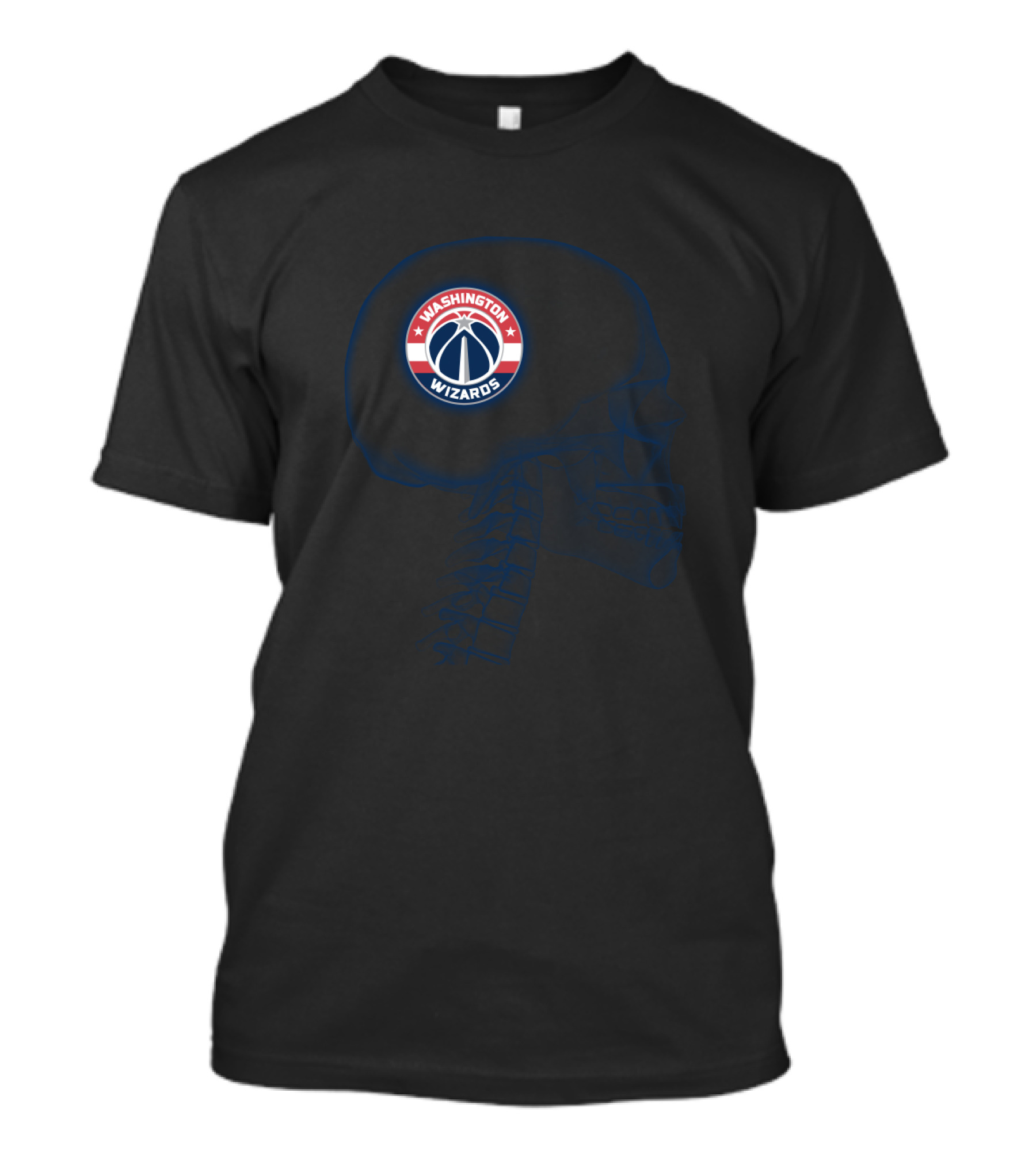 Washington Wizards Brain X-Ray Halloween T-Shirt