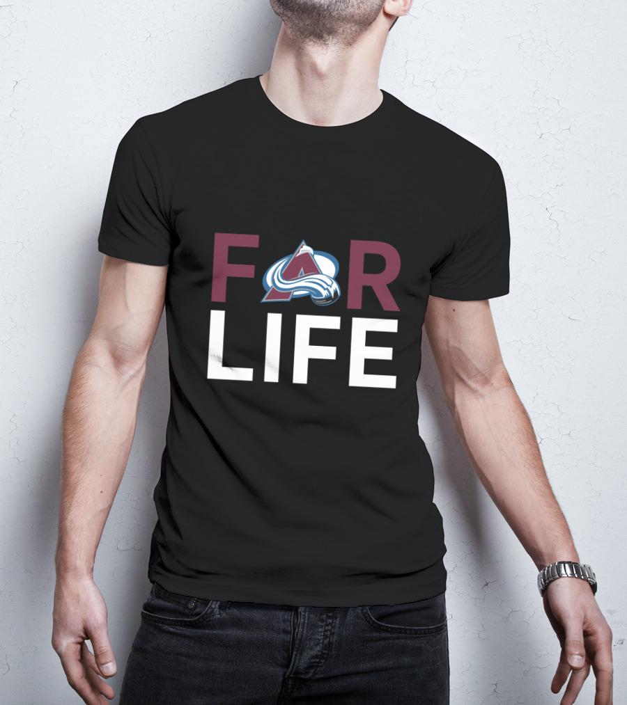 Colorado Avalanche Fan Pride For Life T-Shirt