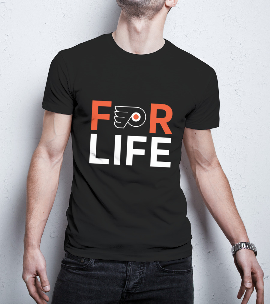 Philadelphia Flyers For Life Fan Loyalty T-Shirt