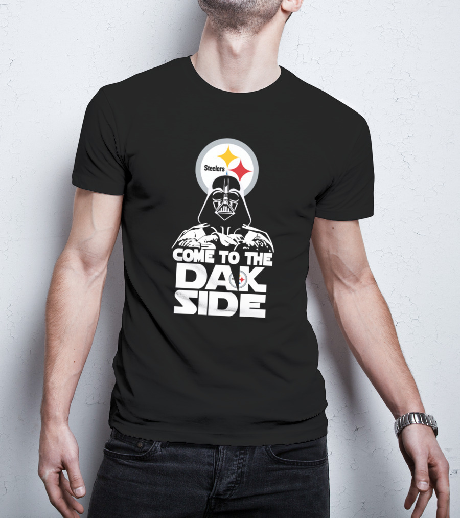 Darth Vader Come To The Dark Side Steelers Fans T-Shirt