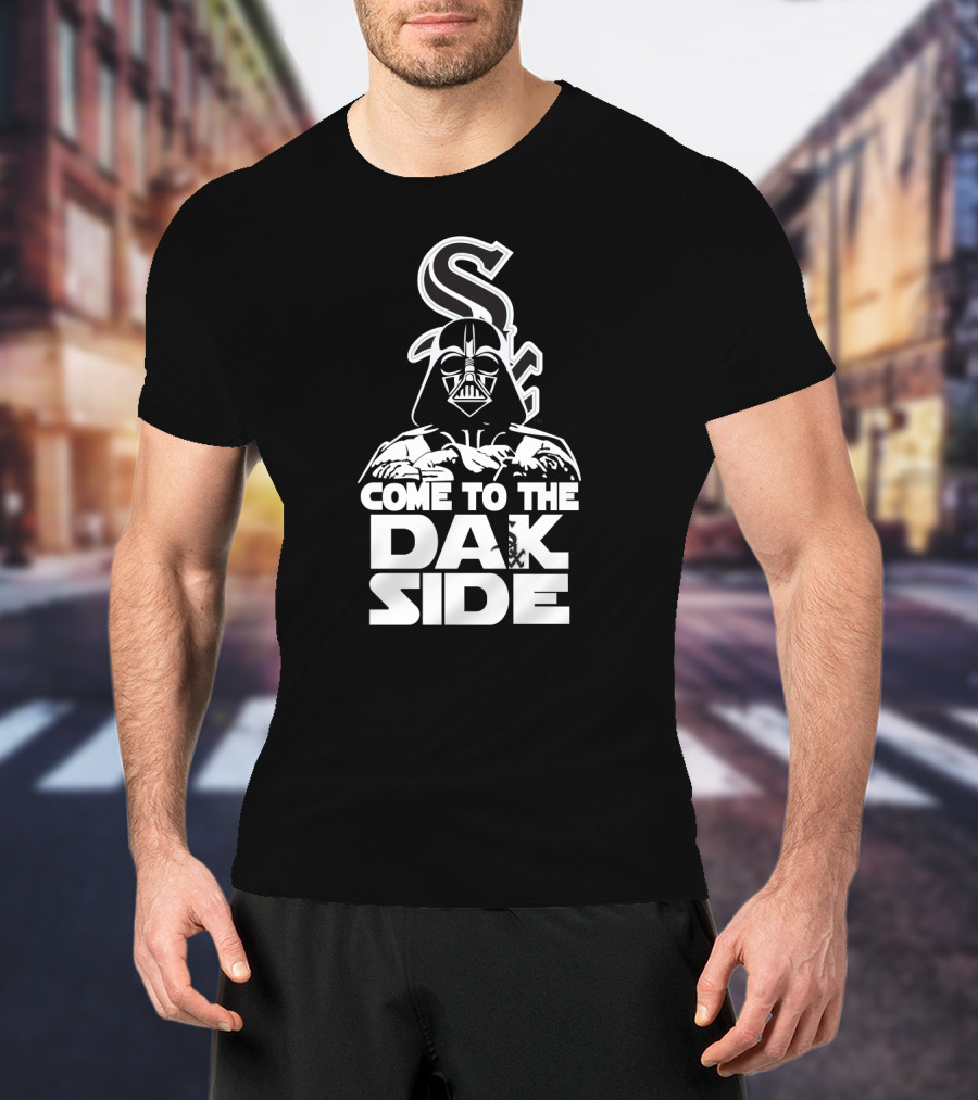 Come To The Dark Side Darth Vader Chicago White Sox T-Shirt