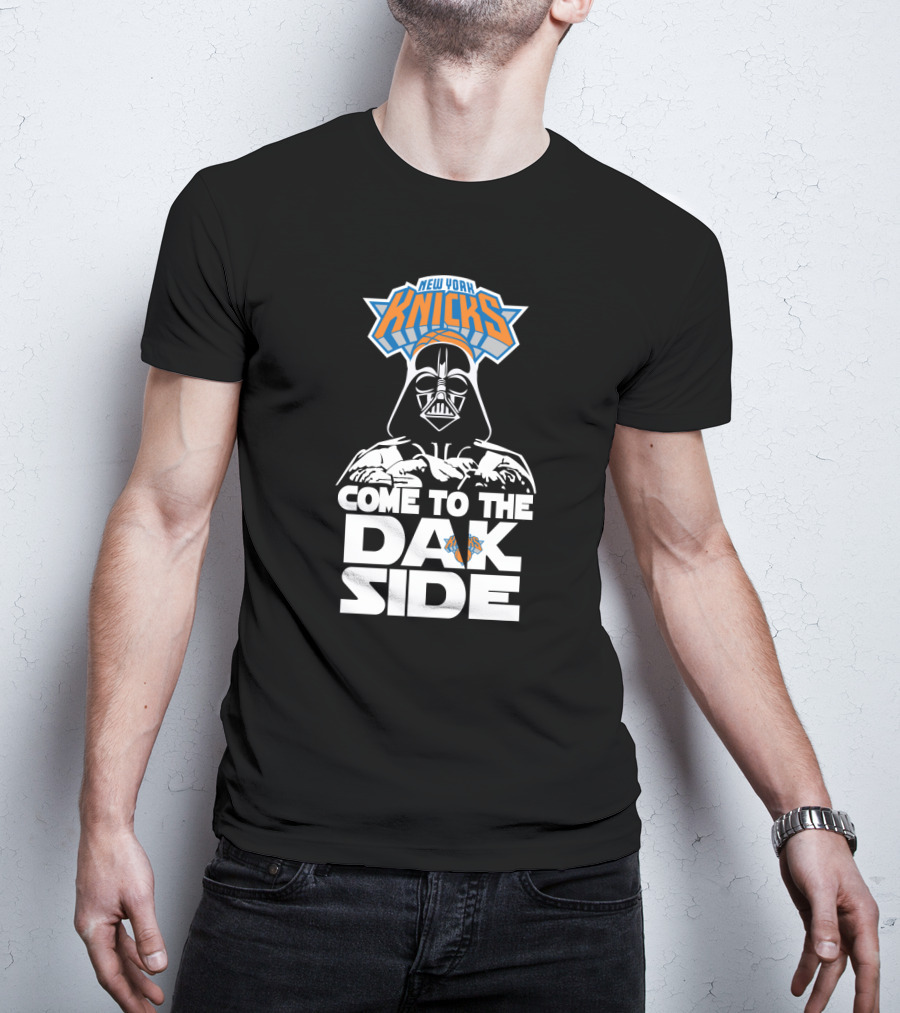 New York Knicks Come To The Dark Side Darth Vader T-Shirt