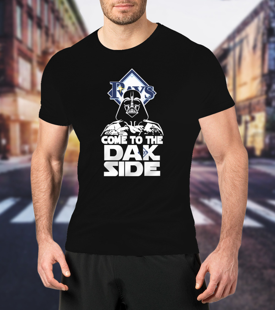 Tampa Bay Rays Come To The Dark Side Featuring Darth Vader T-Shirt
