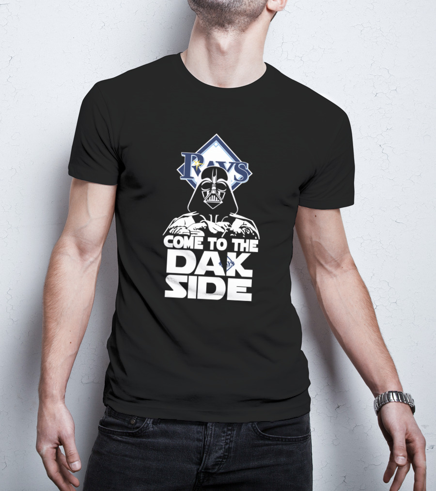 Tampa Bay Rays Come To The Dark Side Featuring Darth Vader T-Shirt