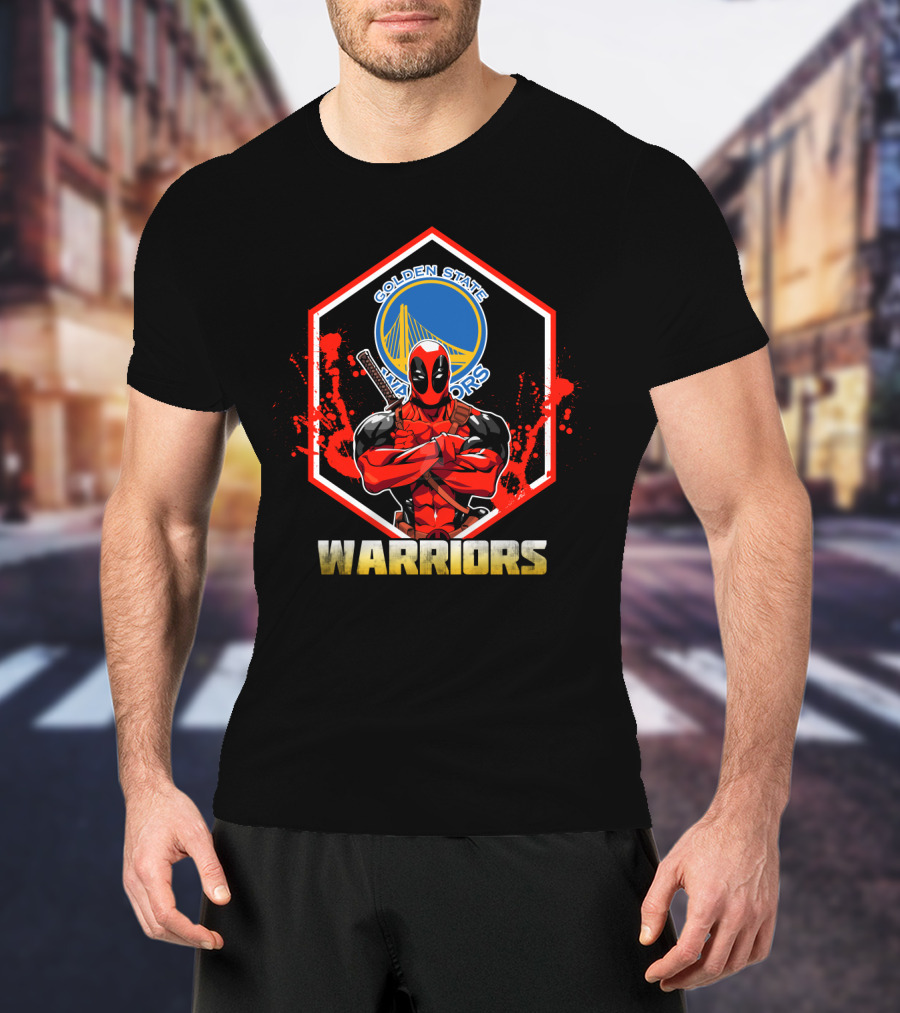 Deadpool Golden State Warriors Fans Warriors T-Shirt